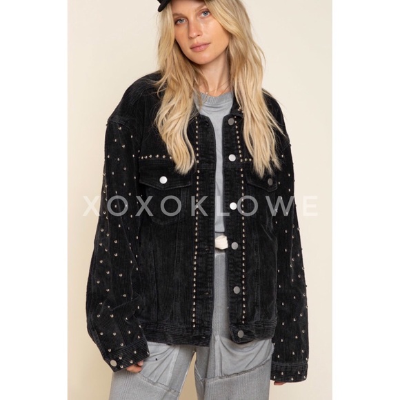 POL Studded Corduroy Jacket - Picture 8 of 14